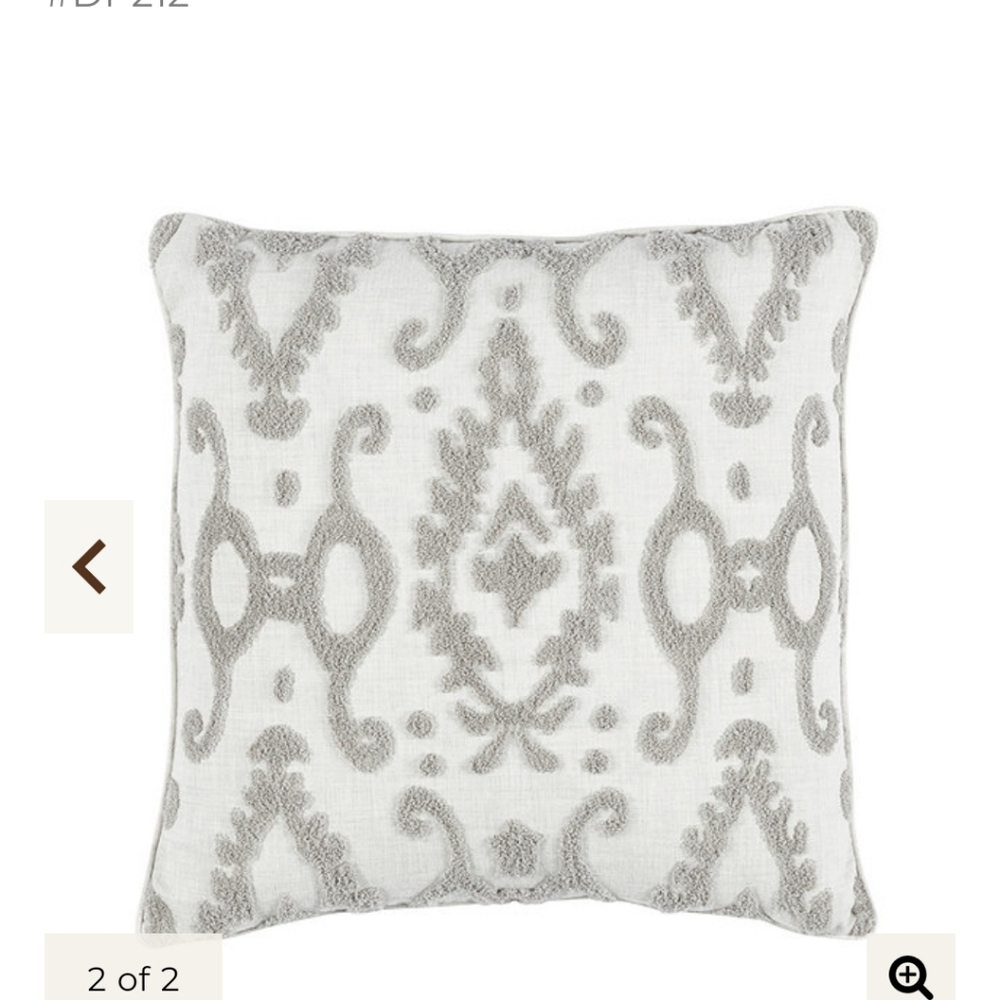 Ballard Designs Textured Ikat Pillow Cover